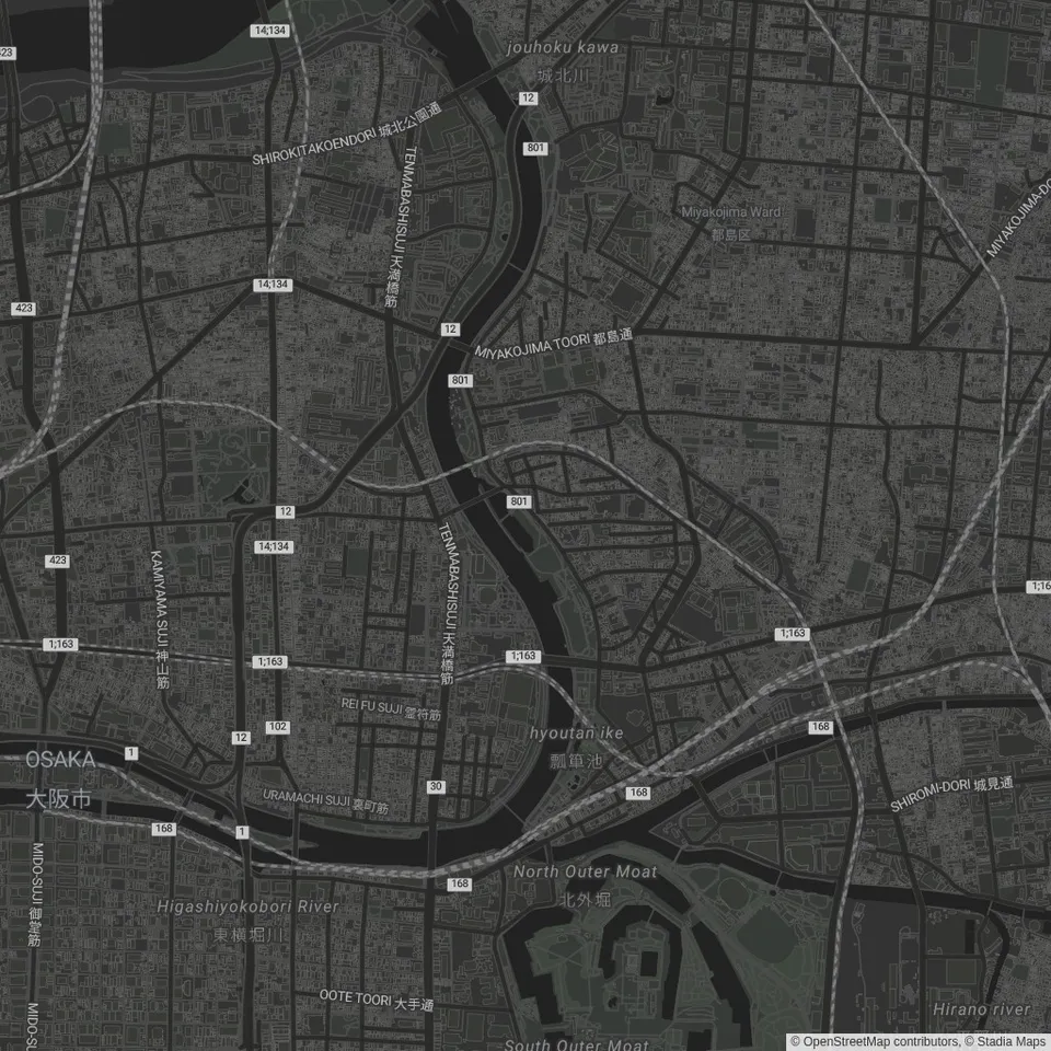 Venue location map