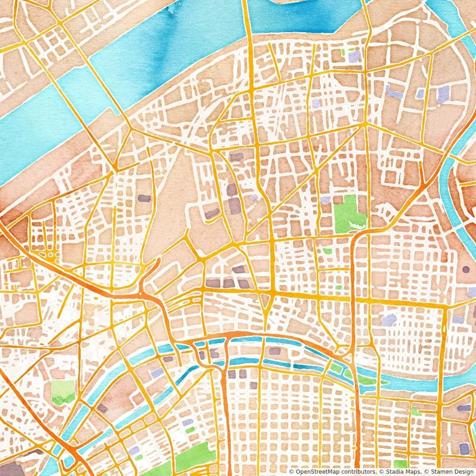 Venue location map