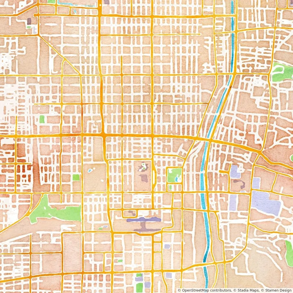 Venue location map